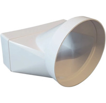 Čtvercově-kulatý přechod pro ventilační kanály