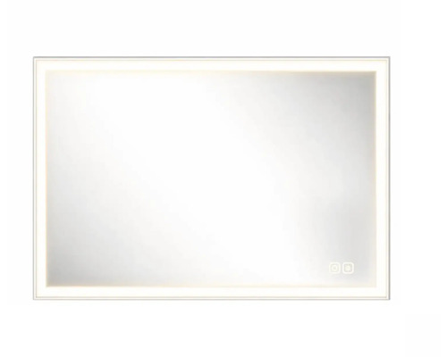 Obdélníkové zrcadlo s LED osvětlením