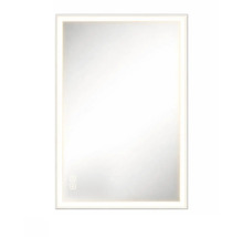 Obdélníkové zrcadlo s osvětlením do koupelny