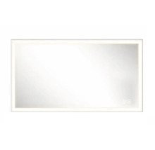 Obdélníkové zrcadlo s osvětlením