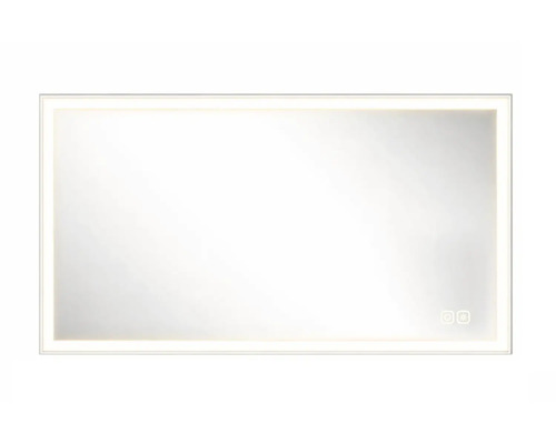 Obdélníkové zrcadlo s osvětlením