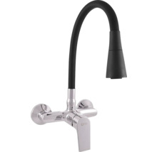 Kuchyňská baterie s flexibilním, černým výtokem