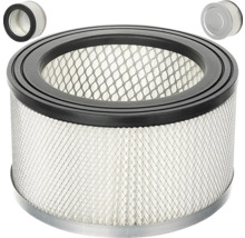 Kulatý vzduchový filtr s kovovou mřížkou