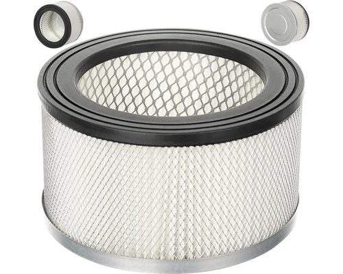 Kulatý vzduchový filtr s kovovou mřížkou