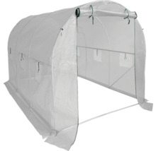 Skleník s otevřenými dveřmi