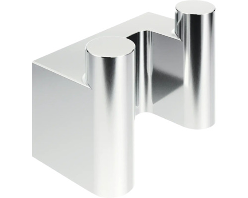 Dvojitý kovový věšák na stěnu