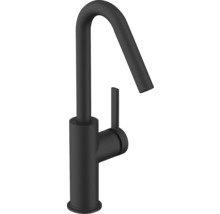 Černá kuchyňská vodovodní baterie