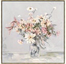 Obraz s květinami ve váze