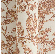 Tapeta se vzorem borovicových větví a jehličí, strukturovaný povrch