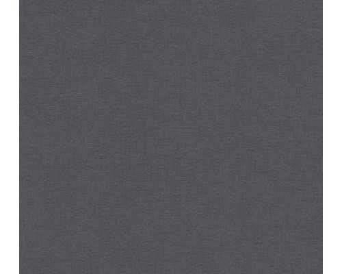 Tmavě šedá vliesová tapeta s jemnou lněnou strukturou.
