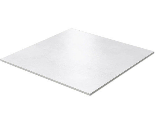 Bílá podlahová dlaždice