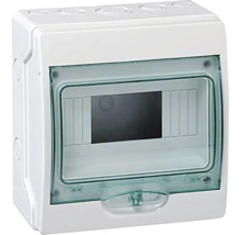 Prázdná skříň pro jističe s průhlednými dvířky