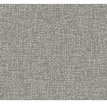 Detail šedé potahové látky s tkanou strukturou