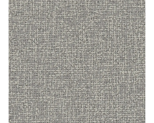 Detail šedé potahové látky s tkanou strukturou