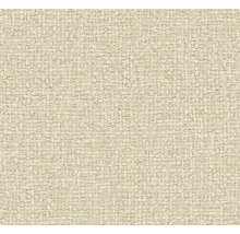 Strukturovaná tapeta s hrubým lýkovým vzhledem ve světle béžové barvě.