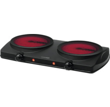 Dvojitá varná deska se dvěma topnými deskami