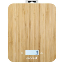 Digitální kuchyňská váha z bambusu s LCD displejem