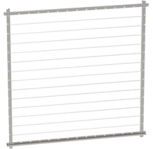 Rohová montáž sprchové tyče pro upevnění sprchového závěsu