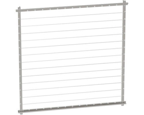 Rohová montáž sprchové tyče pro upevnění sprchového závěsu