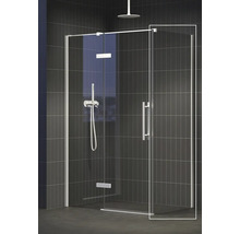 Rohová sprcha se sprchovou armaturou a sprchovou hlavicí