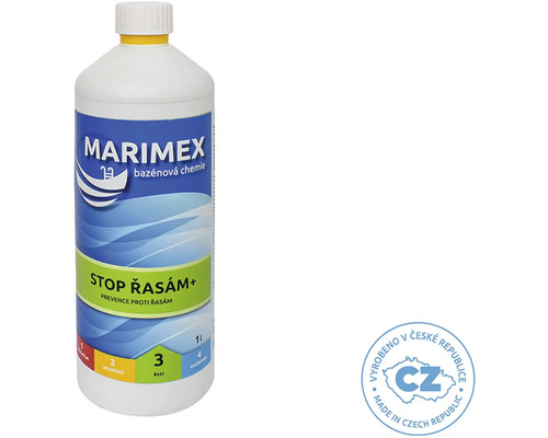Marimex přípravek proti řasám do bazénů, 1litrová láhev