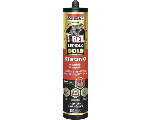 Lepidlo Soudal T-Rex Gold kartuše