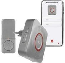 Bezdrátový zvonek EMOS s přijímačem a aplikací pro chytré telefony