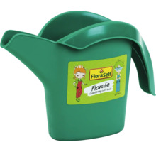 Dětská konev FloraSelf z plastu v zelené barvě s nálepkou Floralie.