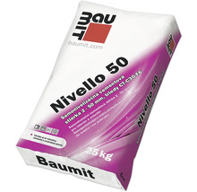 Balení cementové stěrky Baumit Nivello 50, 25 kilogramů
