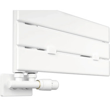 Radiátor na ručníky s termostatickým ventilem do koupelny