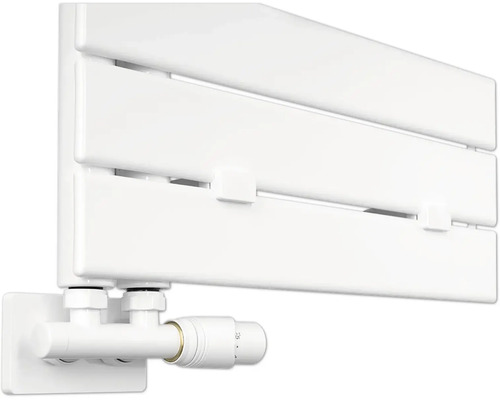 Radiátor na ručníky s termostatickým ventilem do koupelny