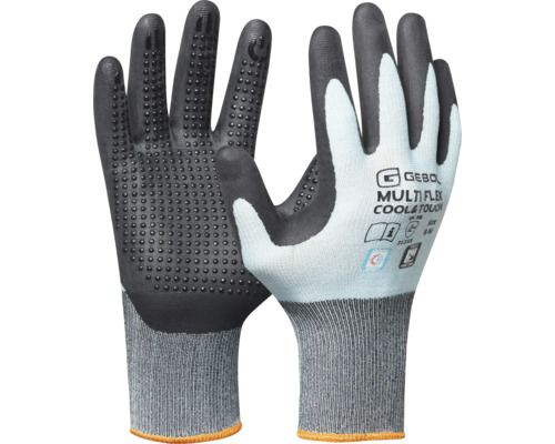 Rukavice Multi Flex Cool Touch, velikost 11 Pár pracovních rukavic Gebol Multiflex Cool and Touch s výstupky