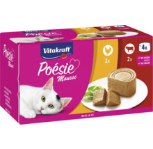 Vitakraft Poesie Mousse krmivo pro kočky, multipack