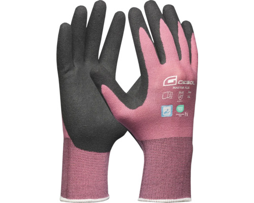 Zahradní rukavice s povrchovou úpravou