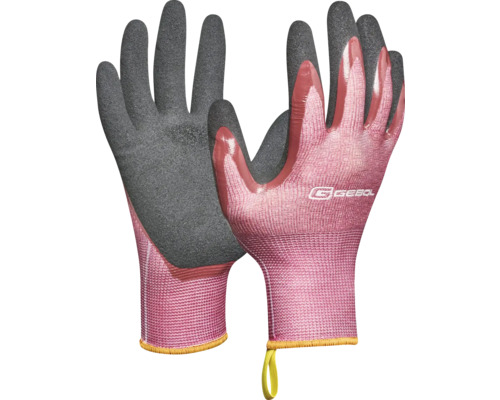 Pár pracovních rukavic Gebol s pleteným lemem