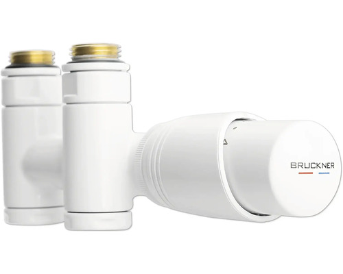 Termostatický ventil radiátoru Bruckner s termostatickou hlavicí