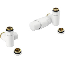 Termostat a ventily k radiátoru pro instalaci topení