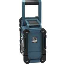 Stavební rádio Makita DMR112, robustní provedení s rukojetí, DAB plus a Bluetooth.
