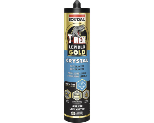 Soudal T-Rex lepidlo Crystal