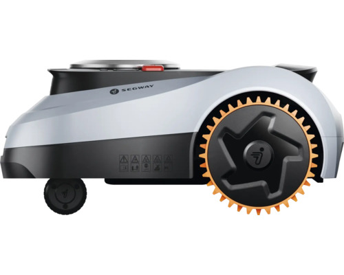 Robotická sekačka na trávu s logem Segway