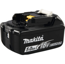 Akumulátor Makita 18 Voltů Lithium-iontový s kapacitou 5,0 Ampérhodin