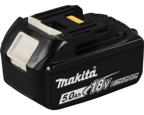 Černý akumulátor Makita 18 Volt 5,0 Ampérhodin Lithium-iontový