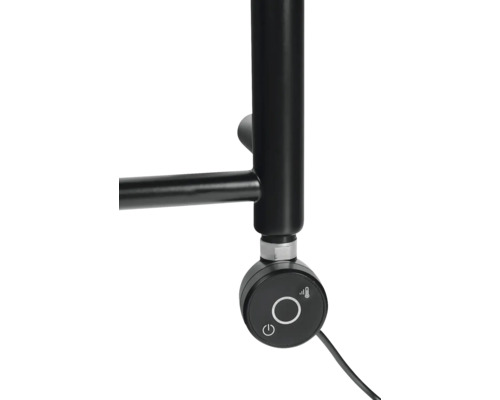 Detailní pohled na termostat topení s regulací teploty