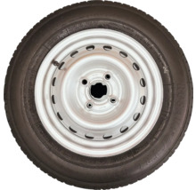 Automobilové kolo s ocelovým ráfkem