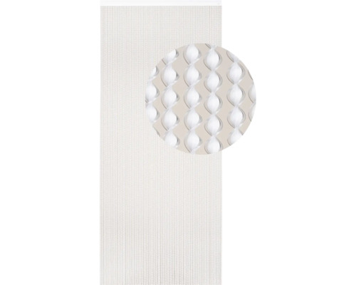 Korálkový závěs s detailním pohledem