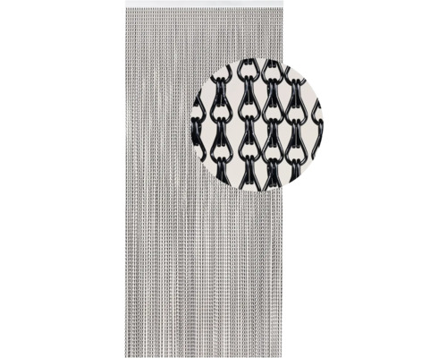 Závěs z kovových řetízků