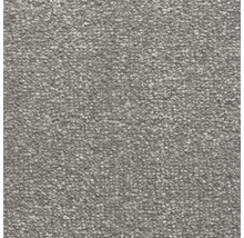 Textura šedého koberce se smyčkovým vlasem.