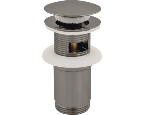 Umyvadlová zátka z kovu