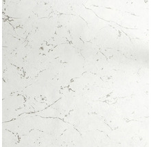 Bílá tapeta s mramorovým efektem a strukturovaným povrchem.