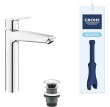 Umyvadlová páková baterie Grohe s táhlovou výpustí a nástrojem QuickFix